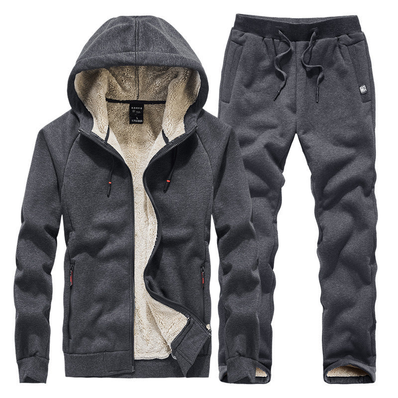 Tuta Uomo in Pile Spesso Caldo Regular Fit - Vesarelli