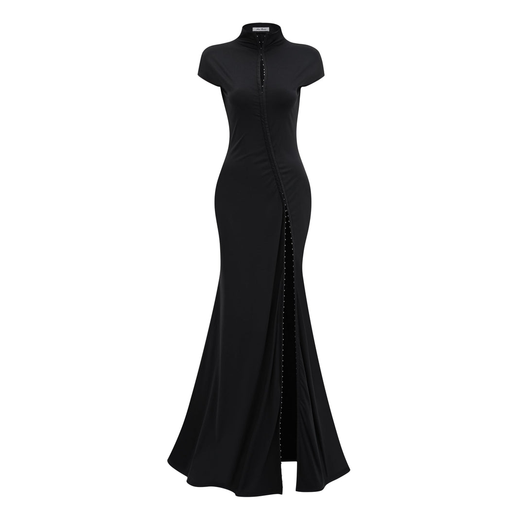 Abito Cerimonia Donna Spacco Elegante