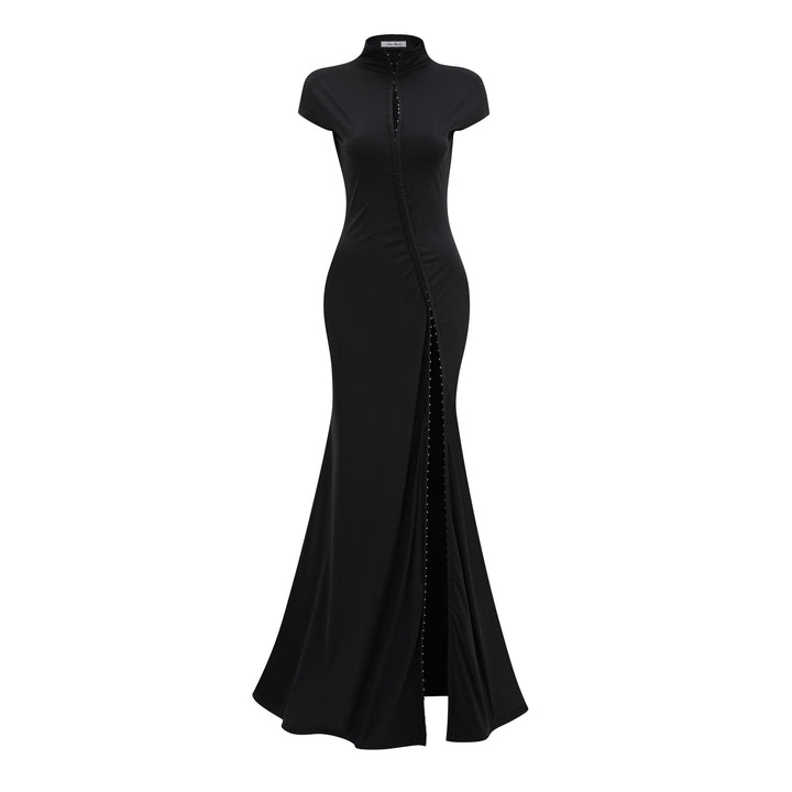 Abito Cerimonia Donna Spacco Elegante