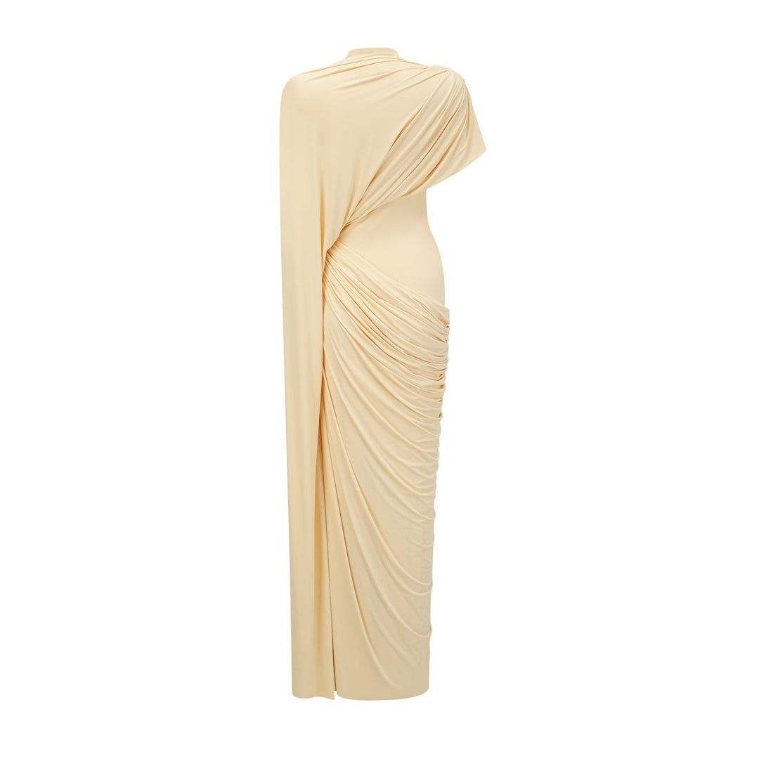 Abito Cerimonia Donna Drappeggio Elegante