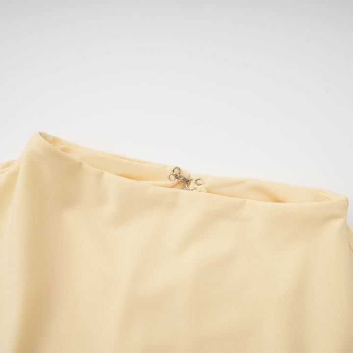 Abito Cerimonia Donna Drappeggio Elegante
