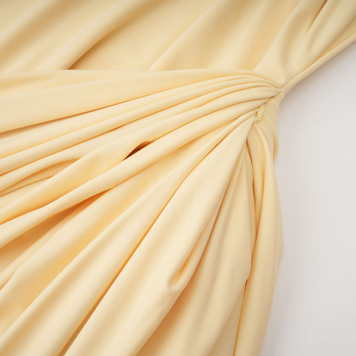 Abito Cerimonia Donna Drappeggio Elegante