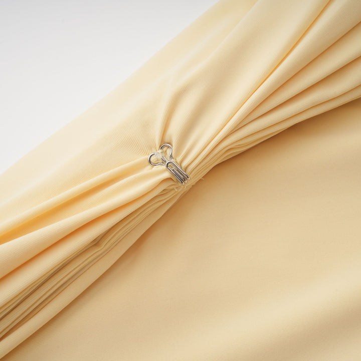 Abito Cerimonia Donna Drappeggio Elegante