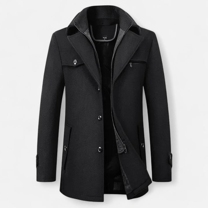 Daan | Elegante e caldo trench invernale classico 6