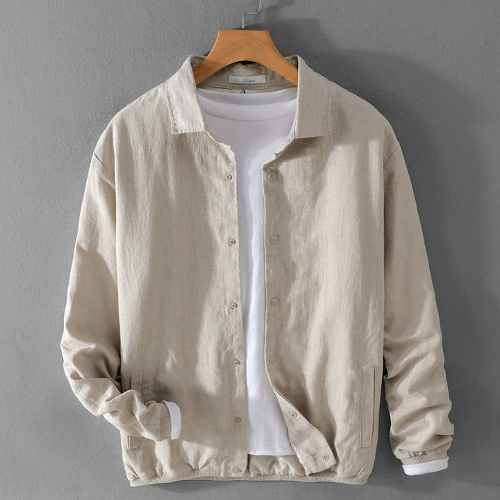 Giacca Uomo in Lana Leggera Vestibilità Rilassata Casual - Vesarelli