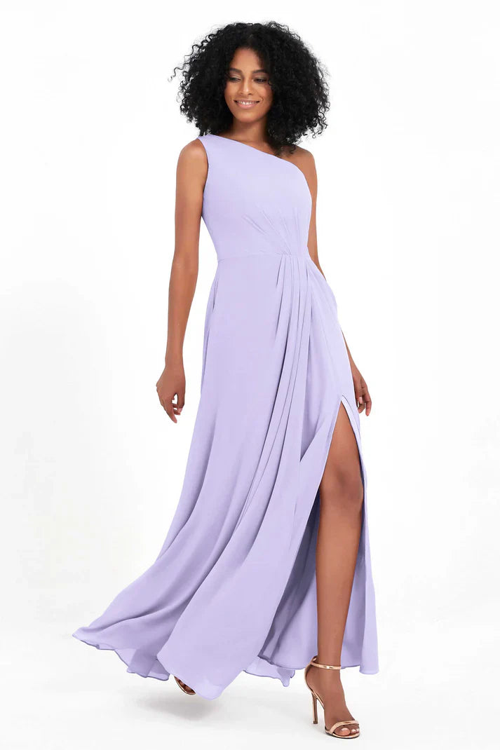 Abito Cerimonia Donna Monospalla Elegante