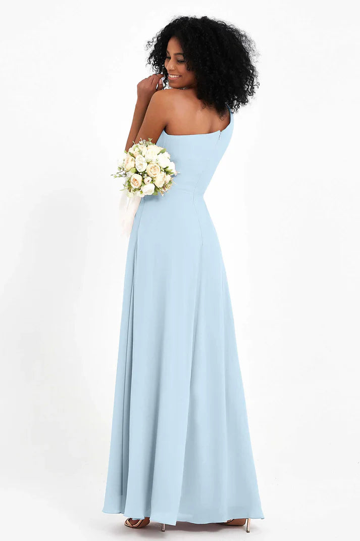 Abito Cerimonia Donna Monospalla Elegante