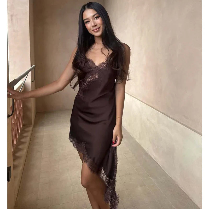 Daphne | Abito Sottoveste Donna con Pizzo 4