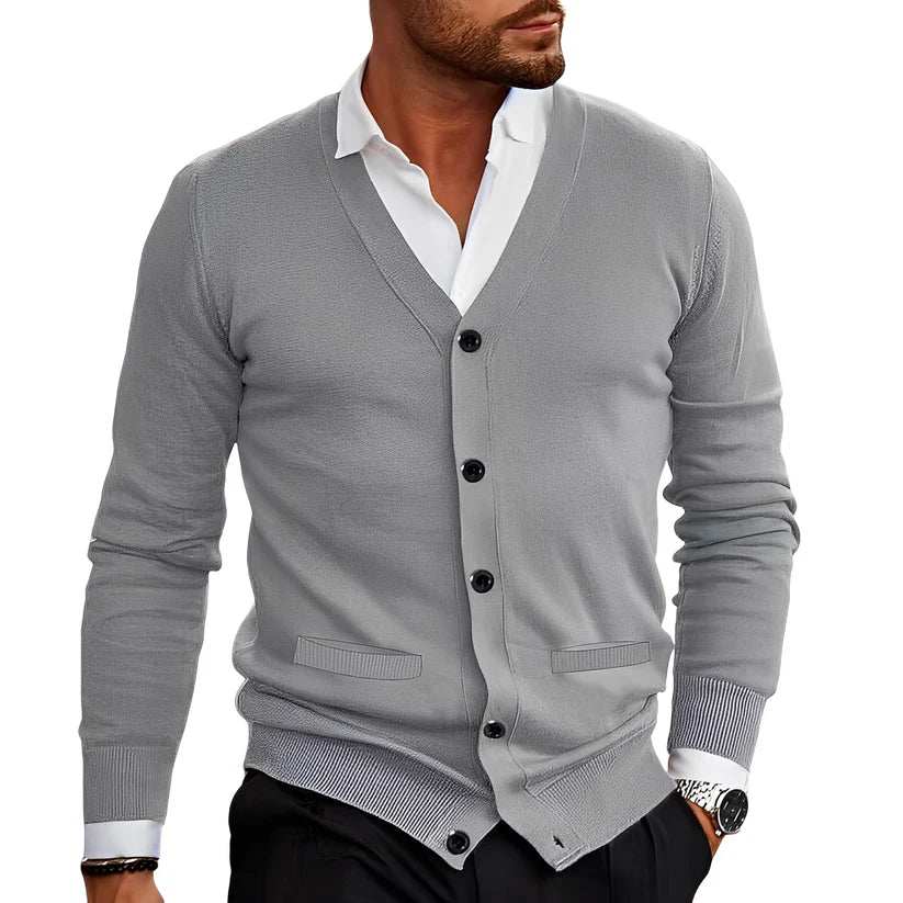 Darian | Cardigan da uomo casual dal comfort intramontabile 3