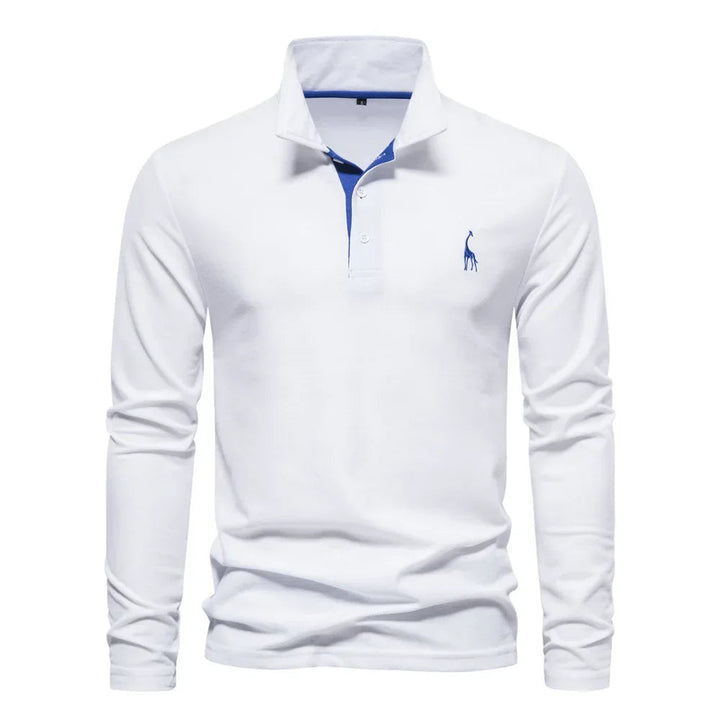 Dario | Polo Uomo Manica Lunga – Elegante, Versatile & Confortevole 6