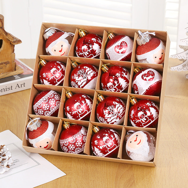 Set Ornamenti Natale Decorazioni Eleganti Design Raffinato - Vesarelli