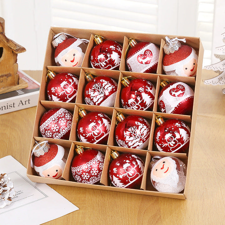 Set Ornamenti Natale Decorazioni Eleganti Design Raffinato - Vesarelli