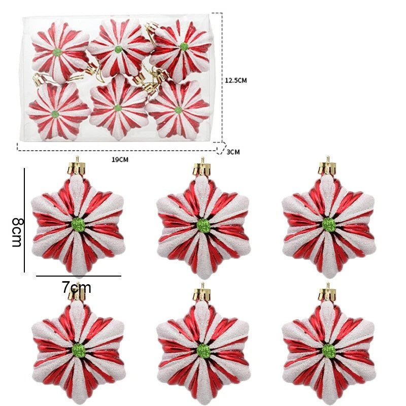 Decorazioni natalizie - Ciondoli a forma di albero per decorazioni natalizie 10