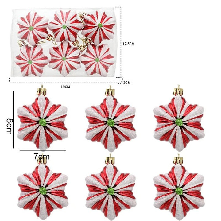 Decorazioni natalizie - Ciondoli a forma di albero per decorazioni natalizie 10