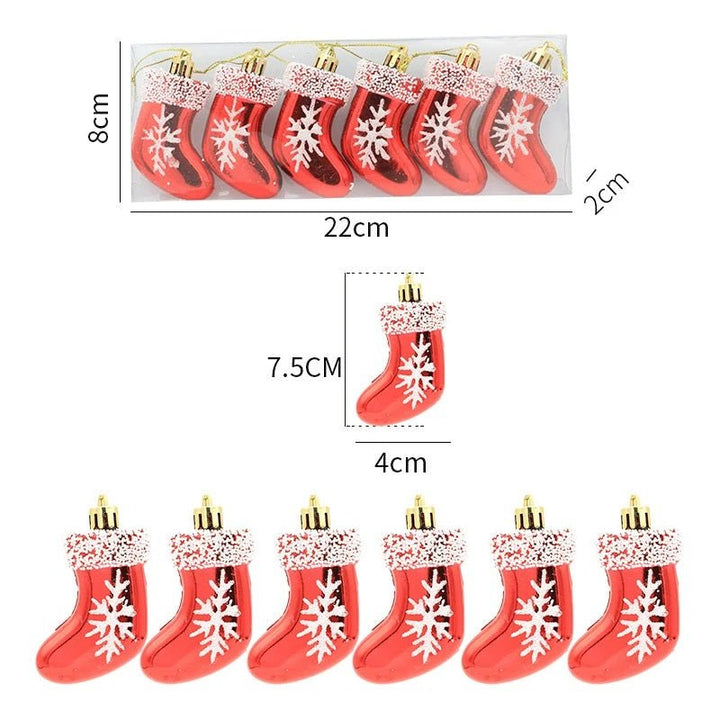 Decorazioni natalizie - Ciondoli a forma di albero per decorazioni natalizie 13