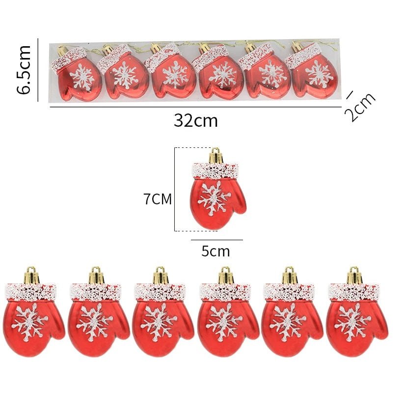 Decorazioni natalizie - Ciondoli a forma di albero per decorazioni natalizie 15