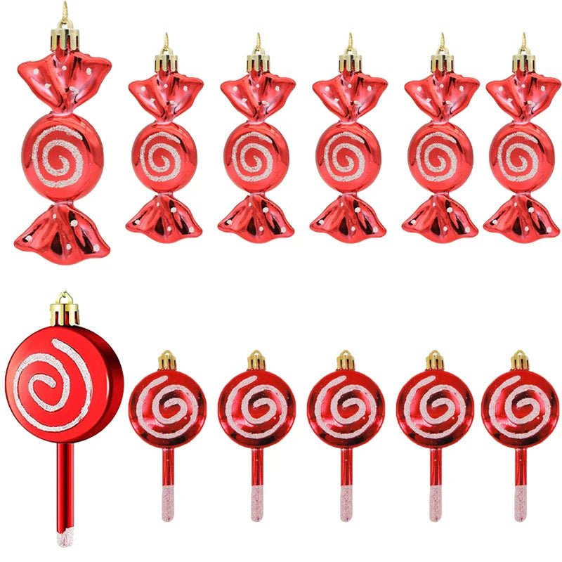 Decorazioni natalizie - Ciondoli a forma di albero per decorazioni natalizie 3
