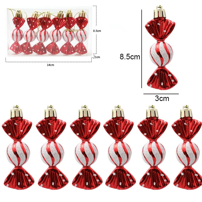 Decorazioni natalizie - Ciondoli a forma di albero per decorazioni natalizie 34