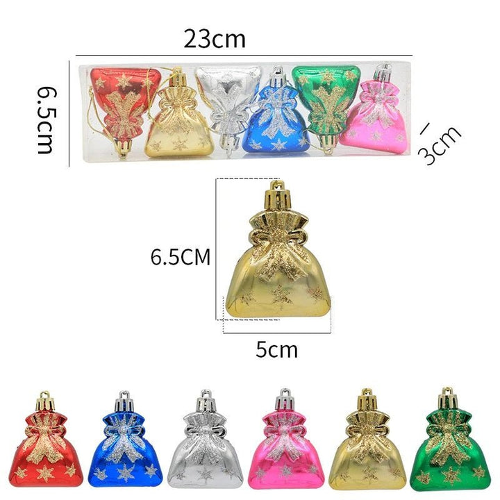 Decorazioni natalizie - Ciondoli a forma di albero per decorazioni natalizie 37