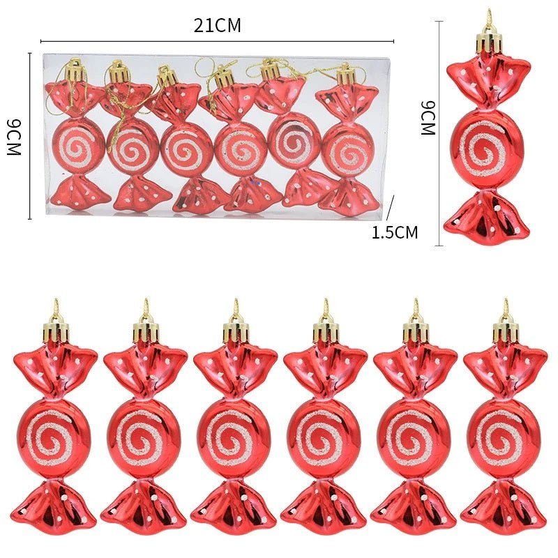 Decorazioni natalizie - Ciondoli a forma di albero per decorazioni natalizie 39