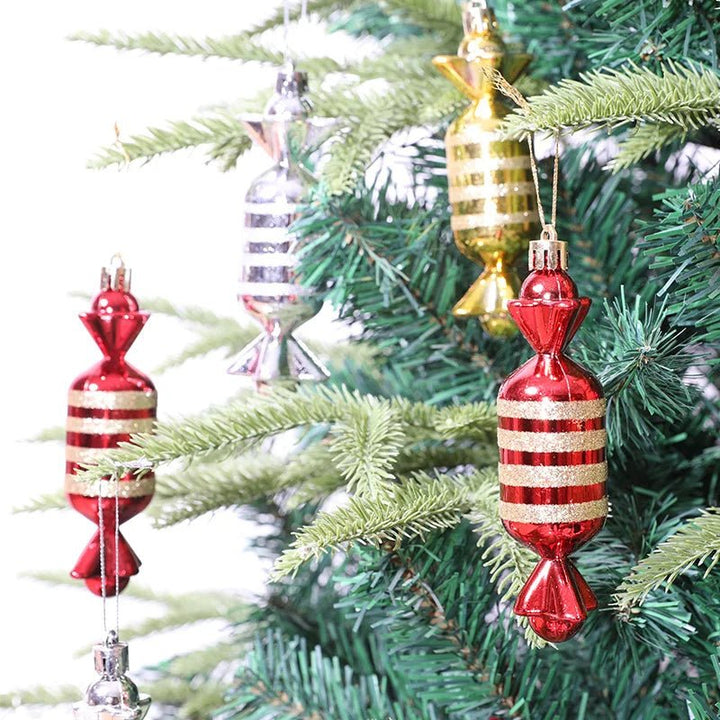 Decorazioni natalizie - Ciondoli a forma di albero per decorazioni natalizie 4