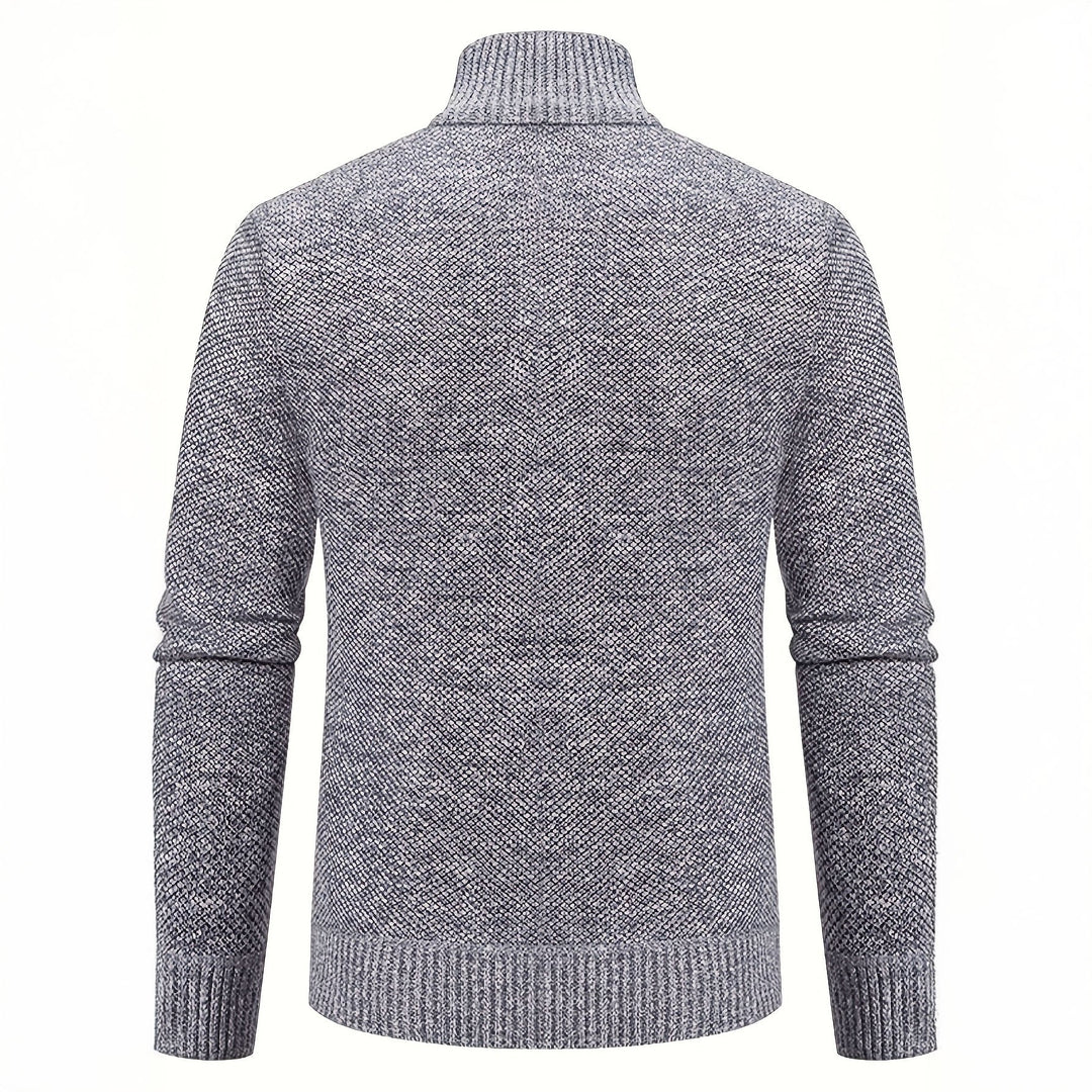 Gilet Uomo con Zip Tessuto Leggero Slim Fit