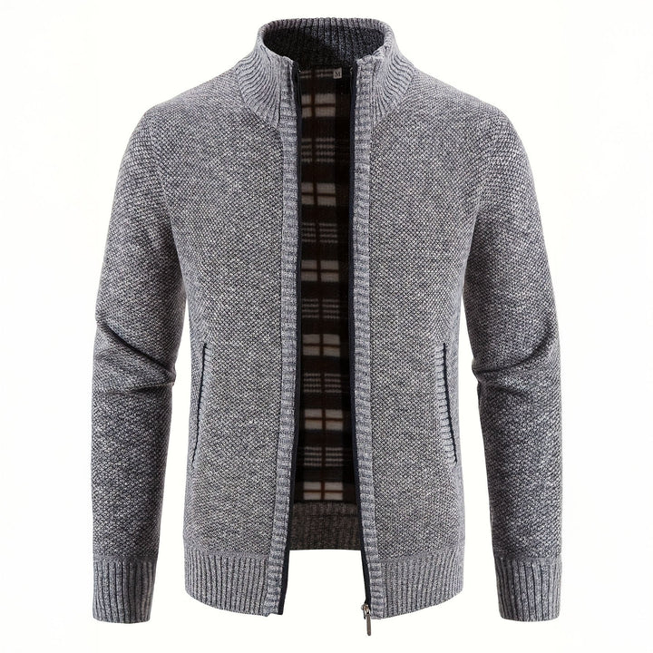 Gilet Uomo con Zip Tessuto Leggero Slim Fit