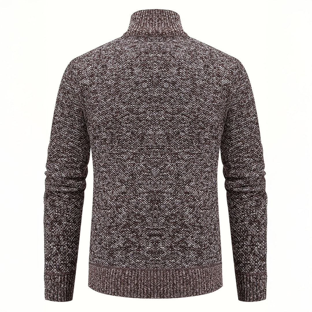 Gilet Uomo con Zip Tessuto Leggero Slim Fit