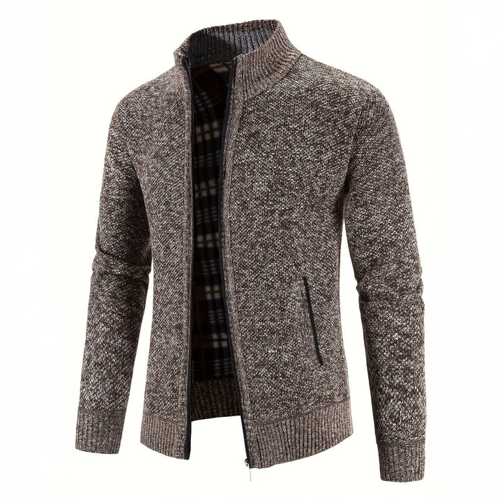 Gilet Uomo con Zip Tessuto Leggero Slim Fit