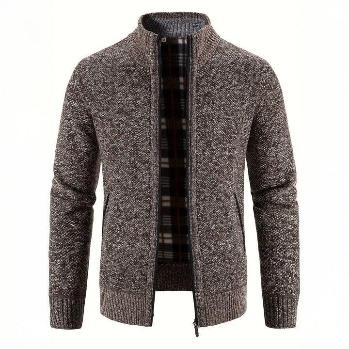 Gilet Uomo con Zip Tessuto Leggero Slim Fit