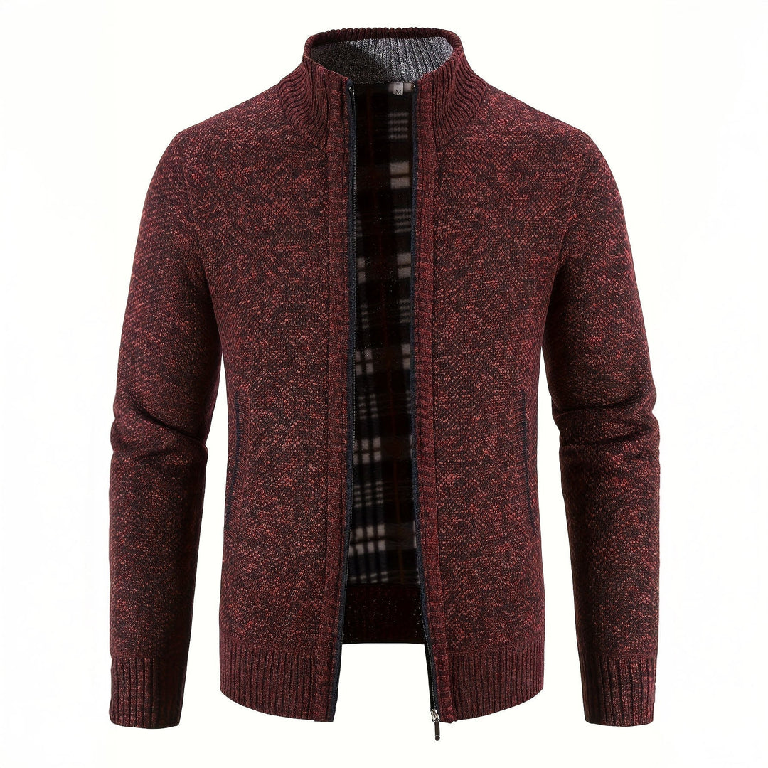 Gilet Uomo con Zip Tessuto Leggero Slim Fit