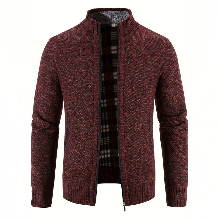 Gilet Uomo con Zip Tessuto Leggero Slim Fit
