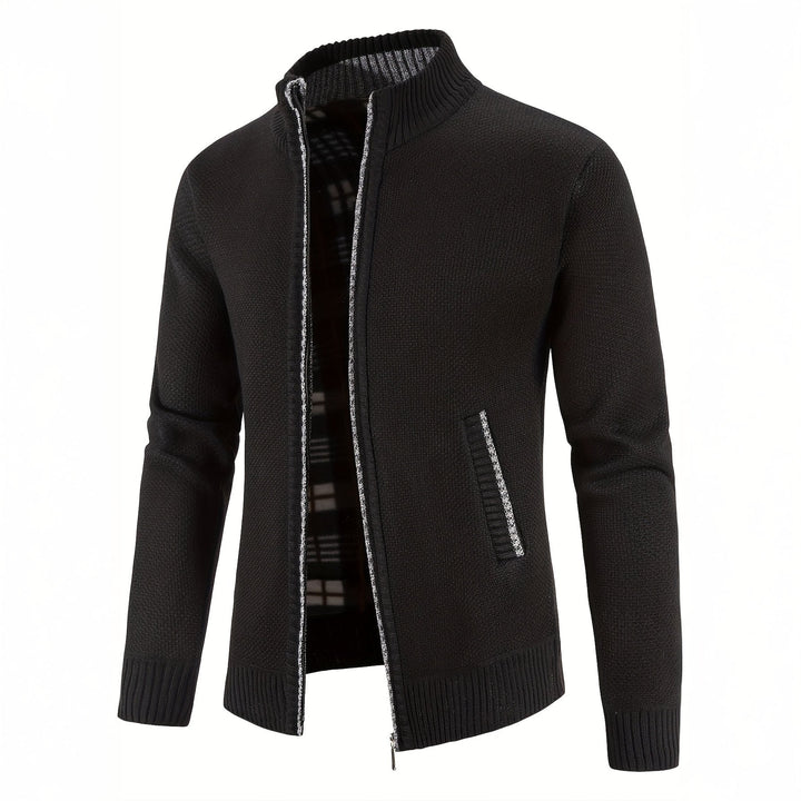 Gilet Uomo con Zip Tessuto Leggero Slim Fit