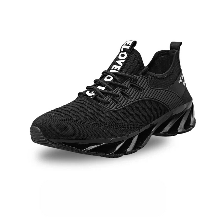Sneakers Uomo con Rialzo Interno Suola Strutturata Comfort