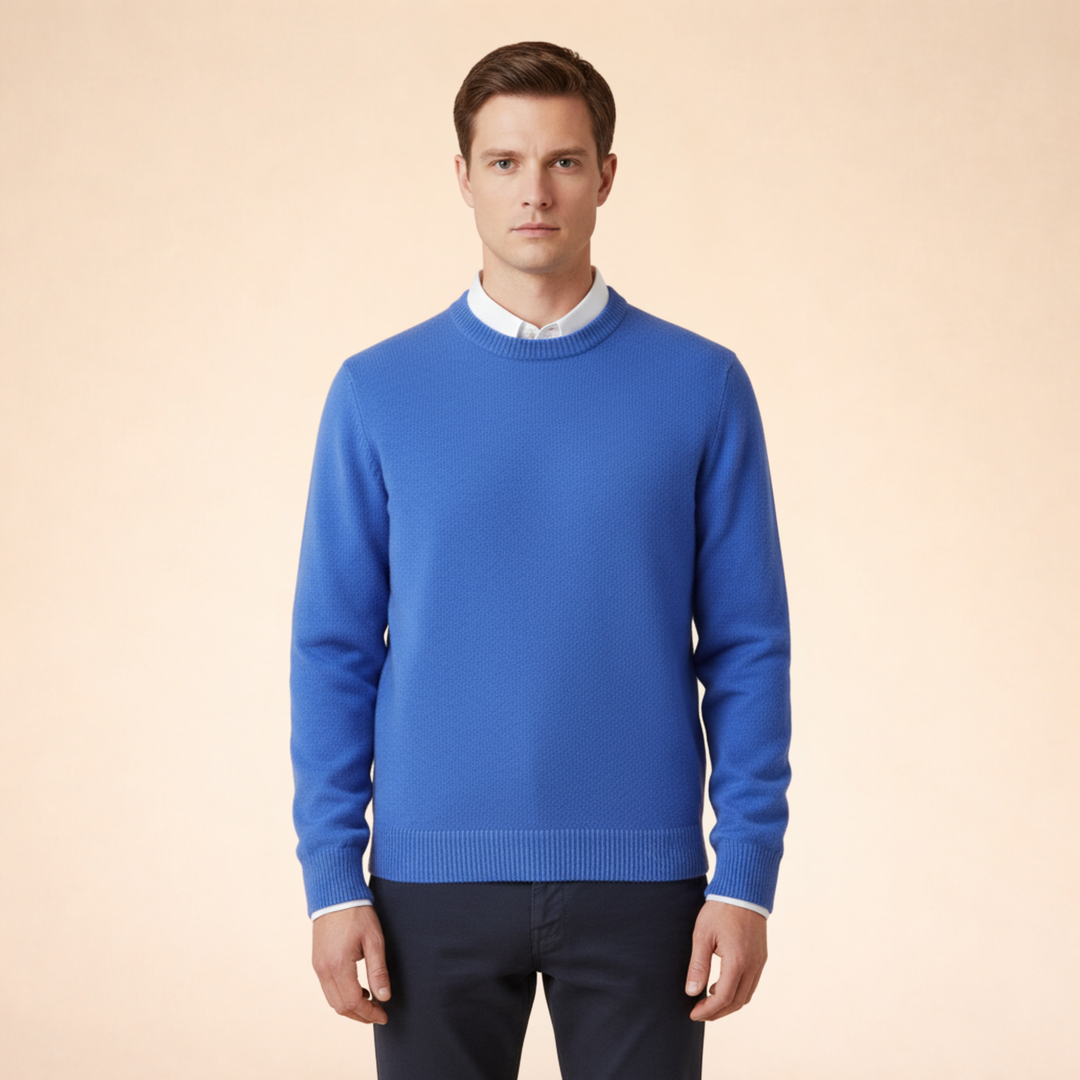 Maglione Uomo in Cashmere Morbido Classico - Vesarelli