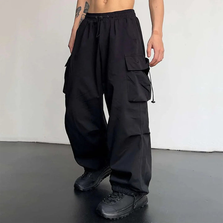 Pantaloni Cargo Uomo Multitasche Vestibilità Moderna - Vesarelli