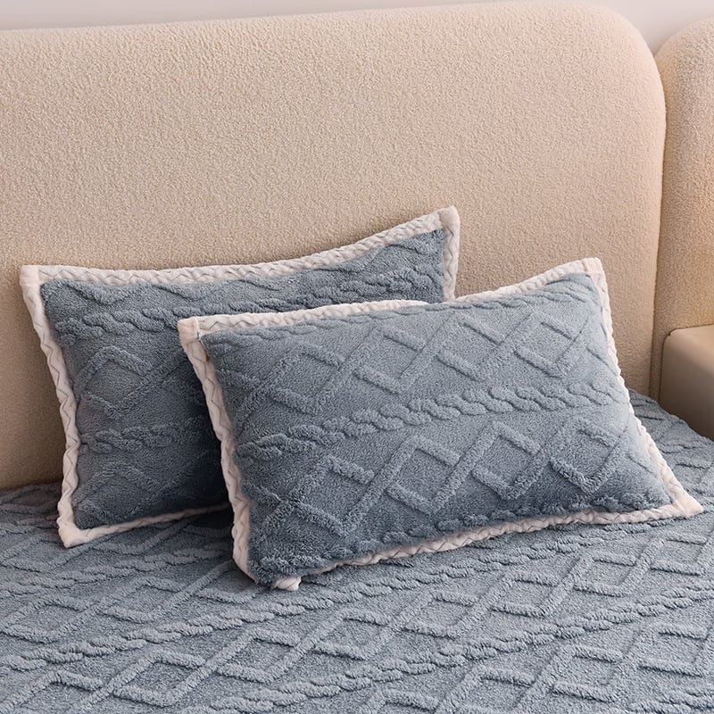 DreamLoom | Set copripiumino in velluto per un comfort lussuoso in camera da letto e un arredamento moderno 5
