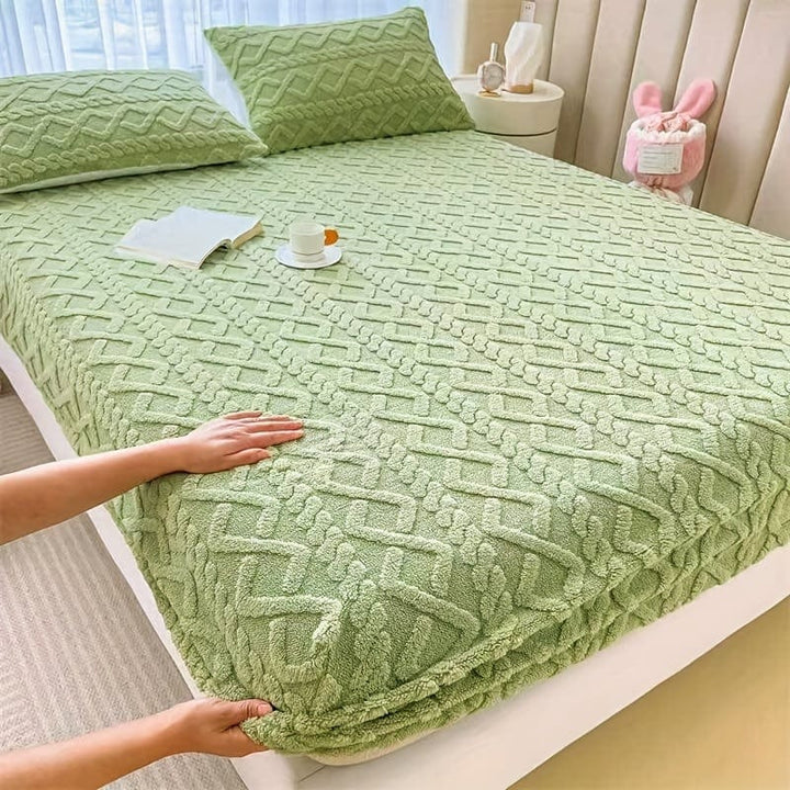 DreamLoom | Set copripiumino in velluto per un comfort lussuoso in camera da letto e un arredamento moderno 7