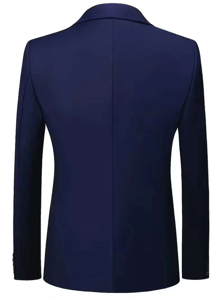 Completo Uomo Tre Pezzi Elegante Slim Fit