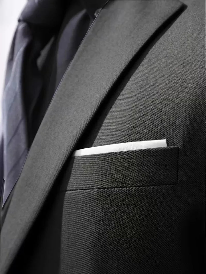 Completo Uomo Tre Pezzi Elegante Slim Fit