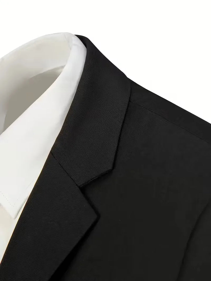 Completo Uomo Tre Pezzi Elegante Slim Fit
