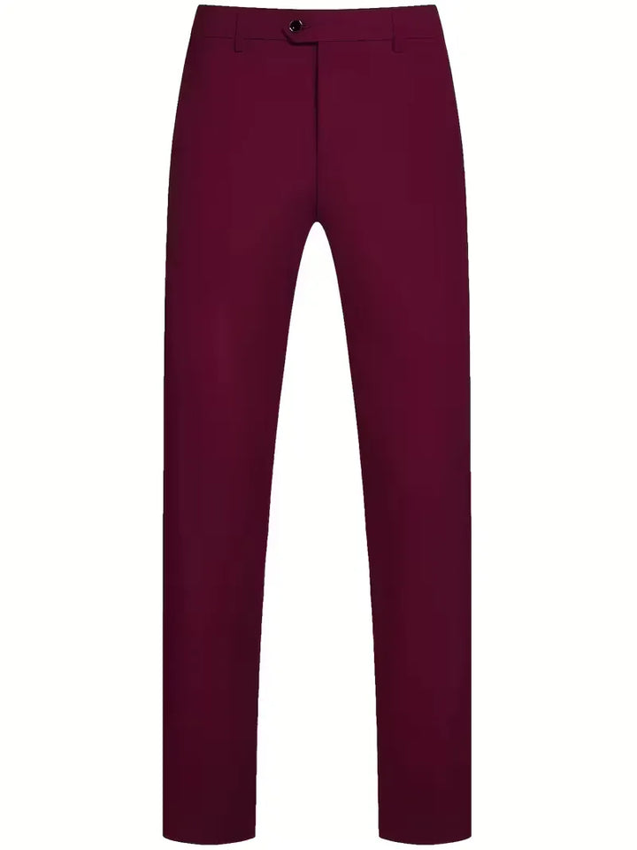 Completo Uomo Tre Pezzi Elegante Slim Fit