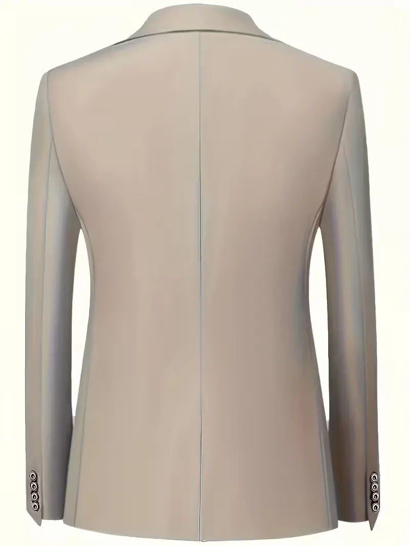 Completo Uomo Tre Pezzi Elegante Slim Fit