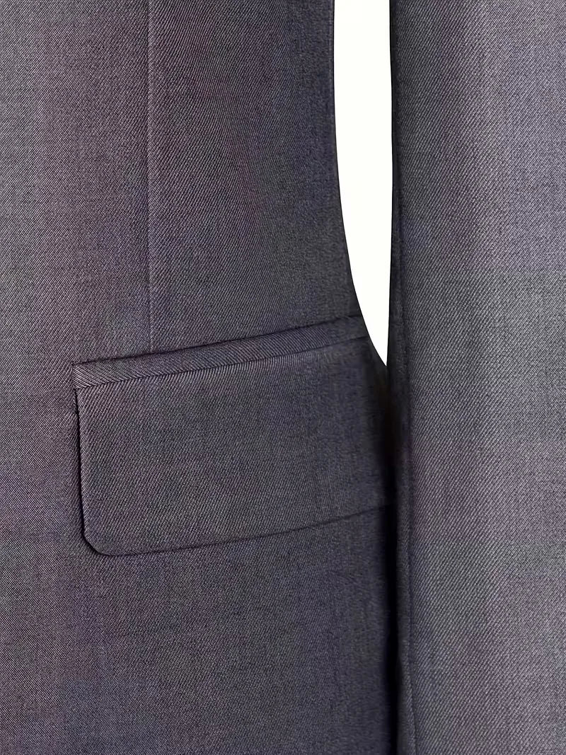 Completo Uomo Tre Pezzi Elegante Slim Fit