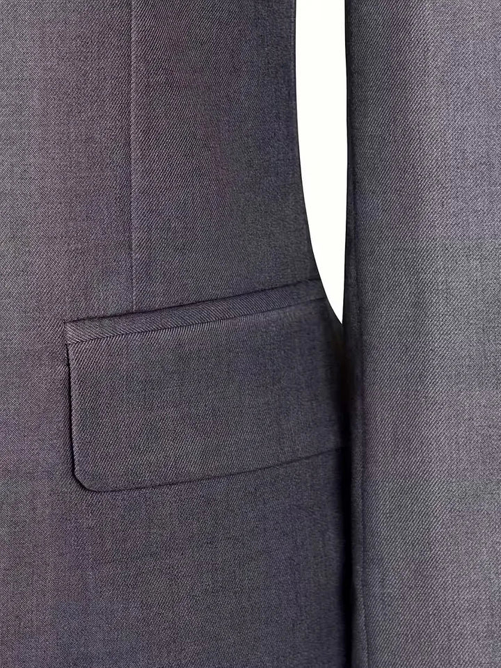 Completo Uomo Tre Pezzi Elegante Slim Fit