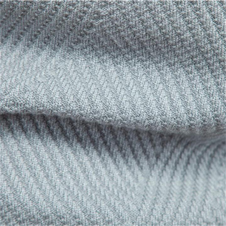 Pullover Uomo Maglia Morbida a Righe Vestibilità Moderna