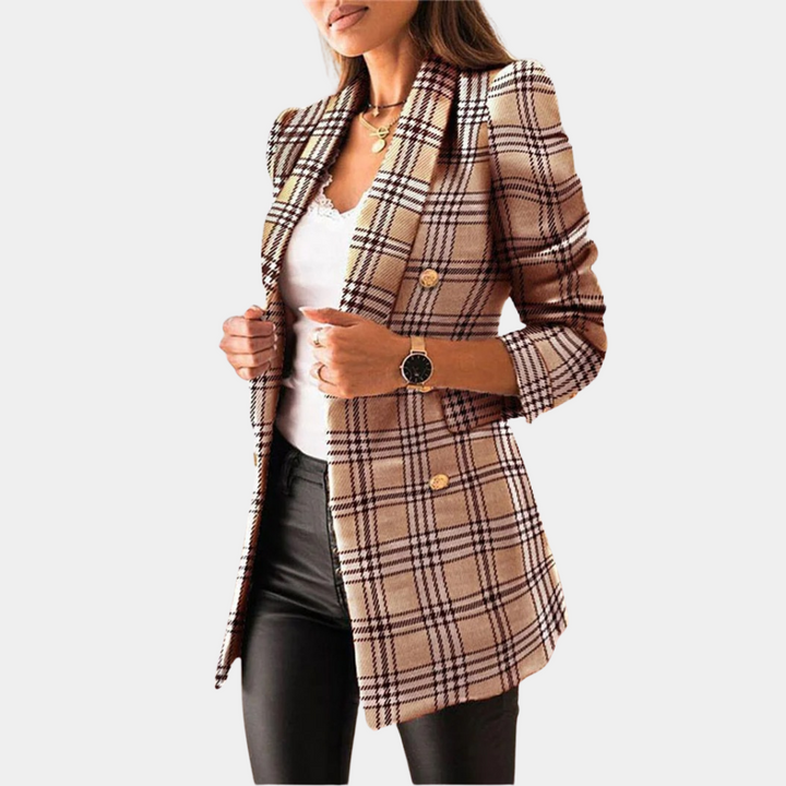 Blazer Donna Sartoriale Tessuto Leggero Vestibilità Classica