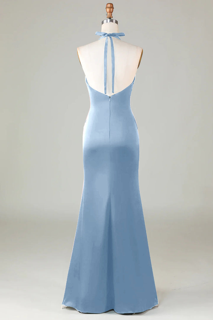 Abito Cerimonia Donna Elegante Scollo Classico