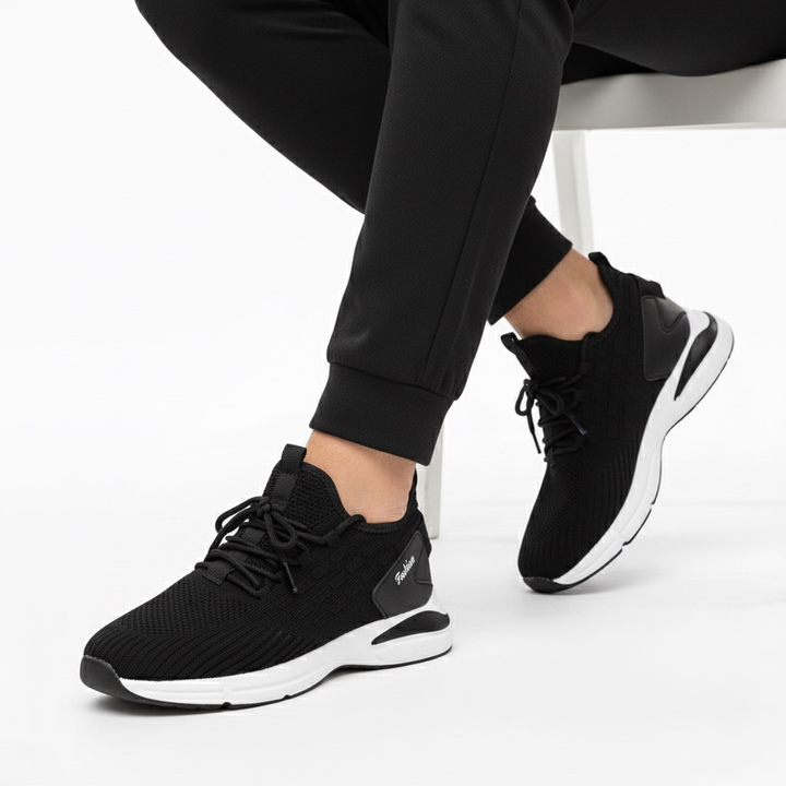 Sneakers Uomo Traspiranti Comfort Rialzate Quotidiane