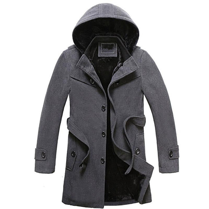 Cappotto Estivo Uomo con Cappuccio Comodo Regular Fit - Vesarelli